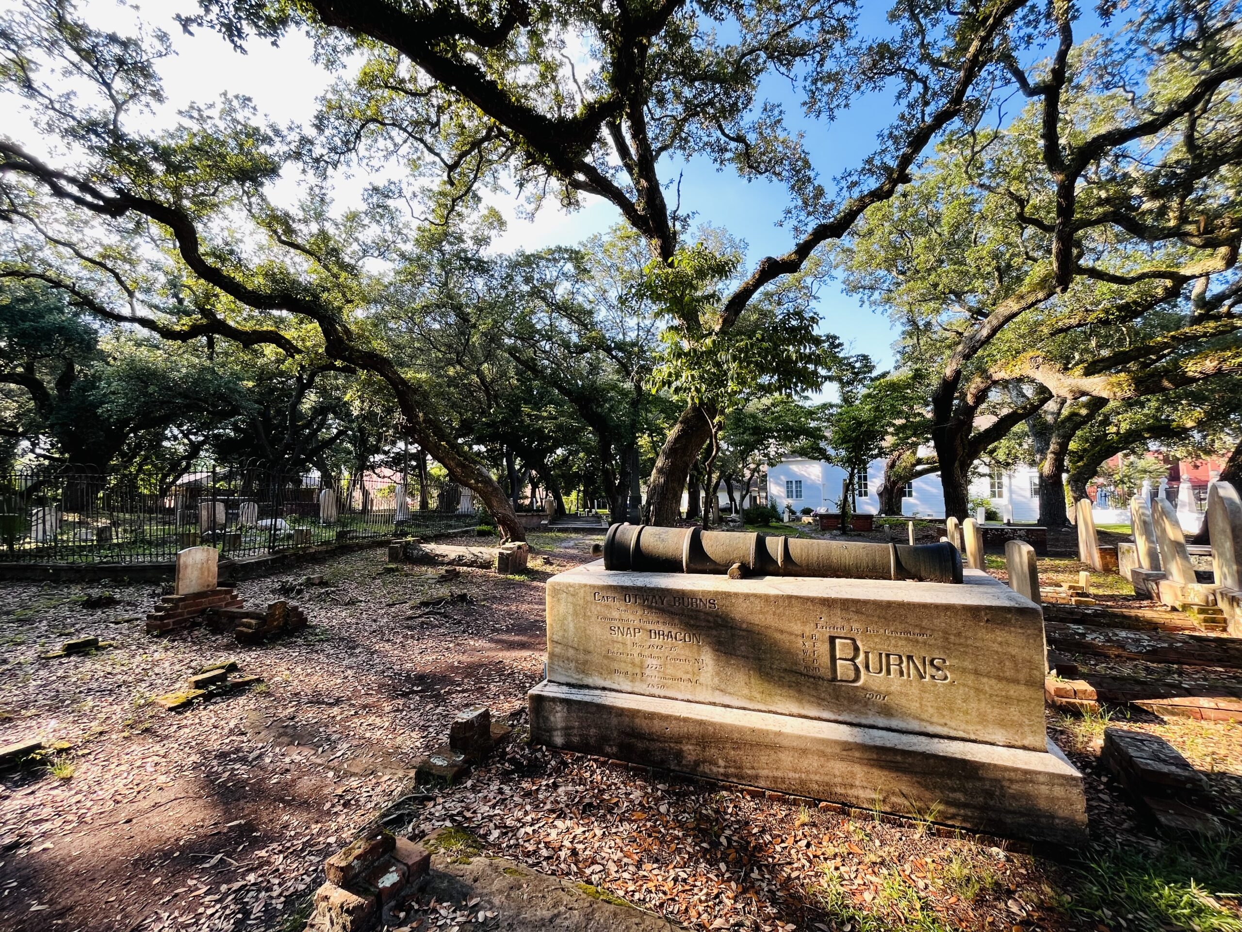 Old Burying Ground on Ann Street