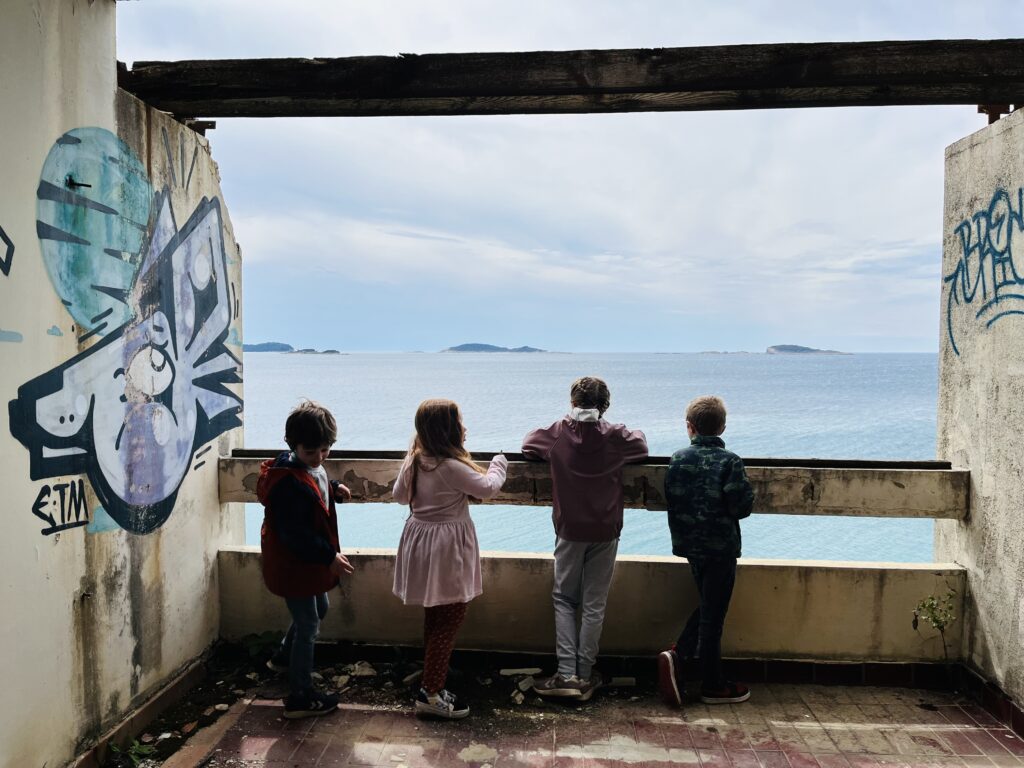 Exploring abandoned hotels in Kupari